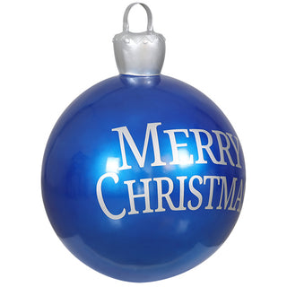 BLUE ORNAMENT "SILVER MC"