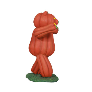Scary Standing Pumpkin Bear