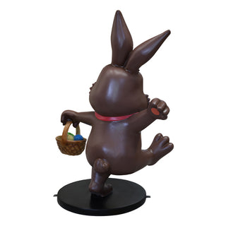 Easter Bunny With Baskets Of Eggs