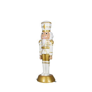 American Christmas Nutcracker 4ft (gold)