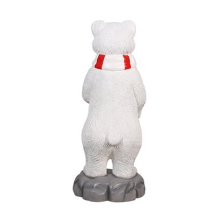 3.5 FT POLAR BEAR WITH SNOWBALL