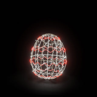 Easter Light Egg 1 (white/red)