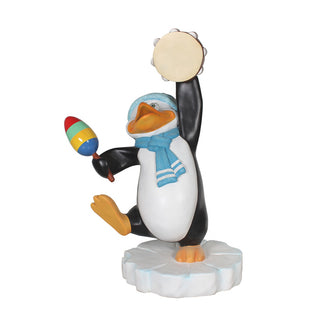 Penguin with Tambourine & Maraca