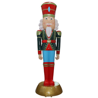 American Christmas Nutcracker 12ft. - Red & Green