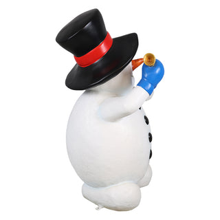 Snowman with Flute