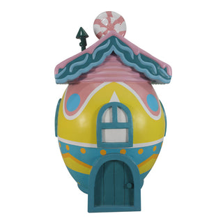Easter Egg House Pastel