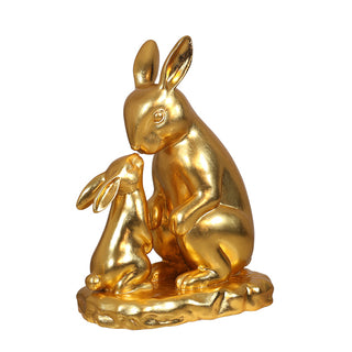 GOLDLEAF BUNNY MOM AND BABY