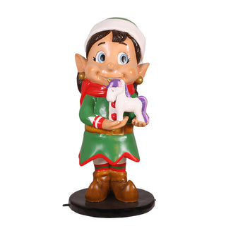SANTA ELF TOY UNICORN