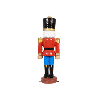NUTCRACKER WOOD CARVED 100CM (RED)