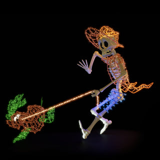 Skeleton With Pet