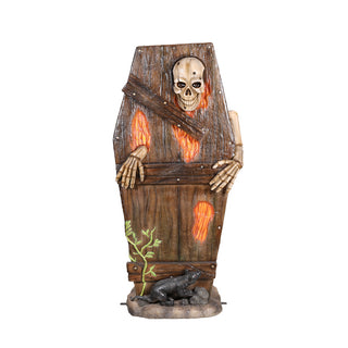 SKELETON IN THE COFFIN