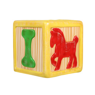 Letter Block - Yellow