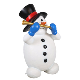 Snowman with Flute