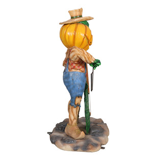 Pumpkin Scarecrow with Cello
