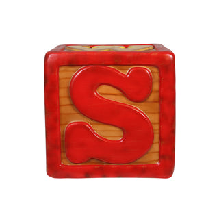 Letter Block "S,I,W,C,H,M" (Red)