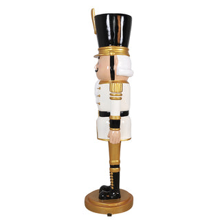 Nutcracker 180 Cm (white And Gold)