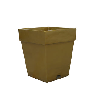 Concrete Planter Gold