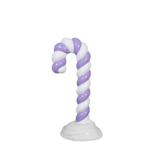 CANDY CANE IN SNOW (PASTEL PURPLE)
