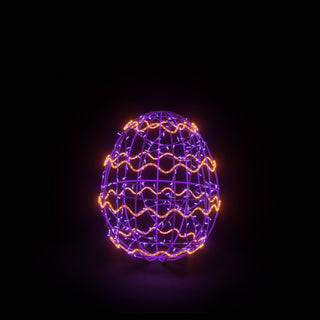 Easter Light Egg 1 (purple/orange)